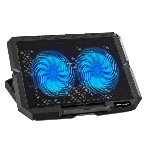 Laptop Cooler X3 2 Fans Blue Light | X3