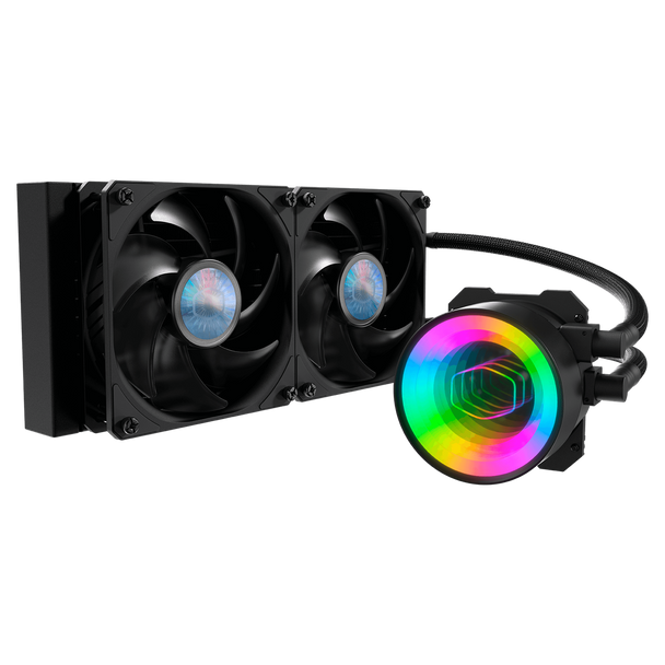 Cooler Master MasterLiquid ML240L ARGB Mirror CPU Liquid Cooler | MLY-L24M-A18PK-R1