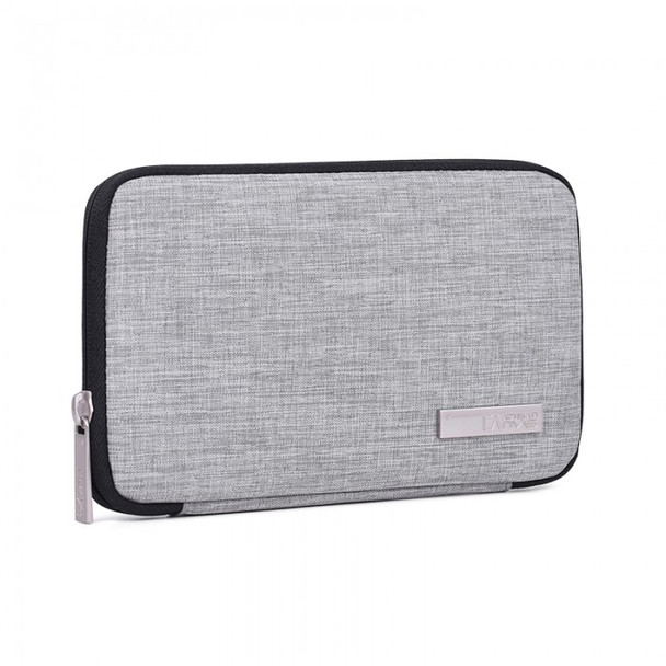 CanvasArtisan Electronic Organizer L10-21 Pouch Bag, Water-resistant,Light Gray | L10-21LGY