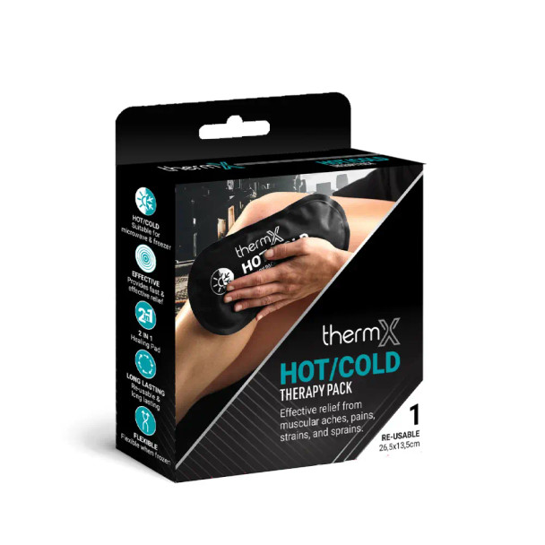 ThermX Hot/cold Pack Reusable Black - 26.3 X 15.5cm | MX79300