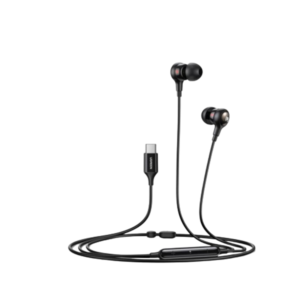 UGREEN USB-C Earphone with Microphone and Volume Control, Noise Isolation,Black | 30638