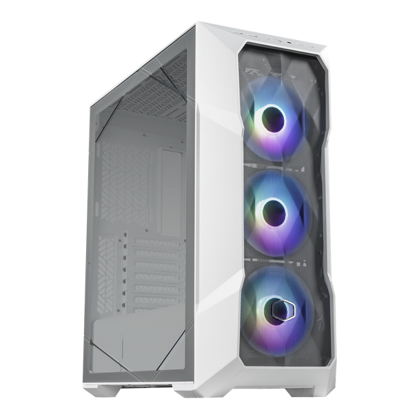 Cooler Master Masterbox TD500 Mesh V2 Tower PC Case, White | TD500V2-WGNN-S00