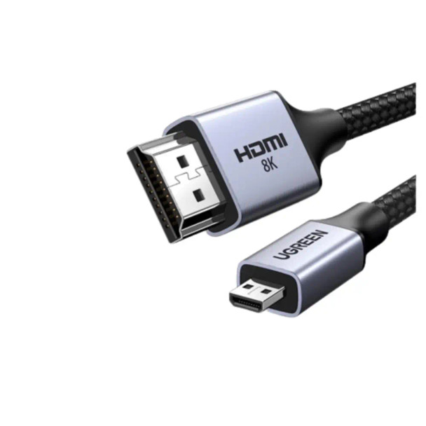 UGREEN 8K Micro HDMI TO HDMI Cable, 2M | 15517