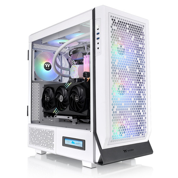 ThermalTake Ceres 500 TG ARGB Snow Mid Tower Chassis | CA-1X5-00M6WN-00