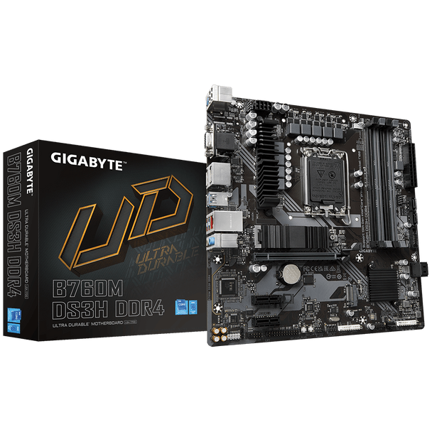 Gigabyte B760M DS3H DDR4 (rev. 1.0) Motherboard | B760M DS3H