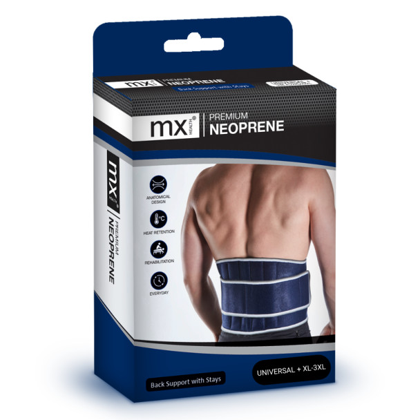 MX Premium Neoprene Back Support - Universal+ | MX74721