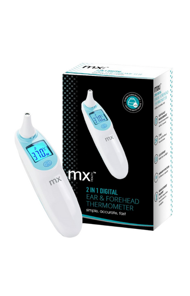 MX Digital Ear and Forehead Thermometer | MX80107