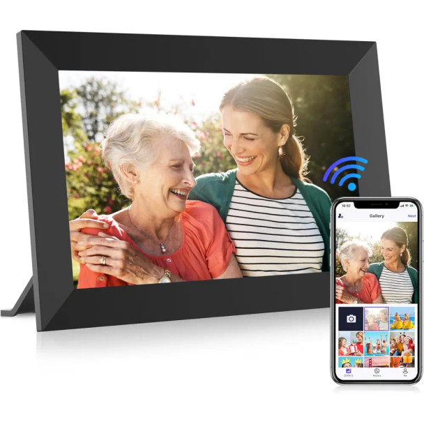 FANGOR 10.1 Inch WiFi Digital Picture Frame 1280x800 HD IPS Touch Screen| F-102KZ