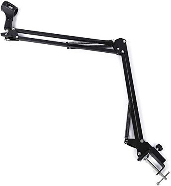 SKEIDO CES-Broadcast Studio Microphone Suspension Boom Scissor Arm Stand
