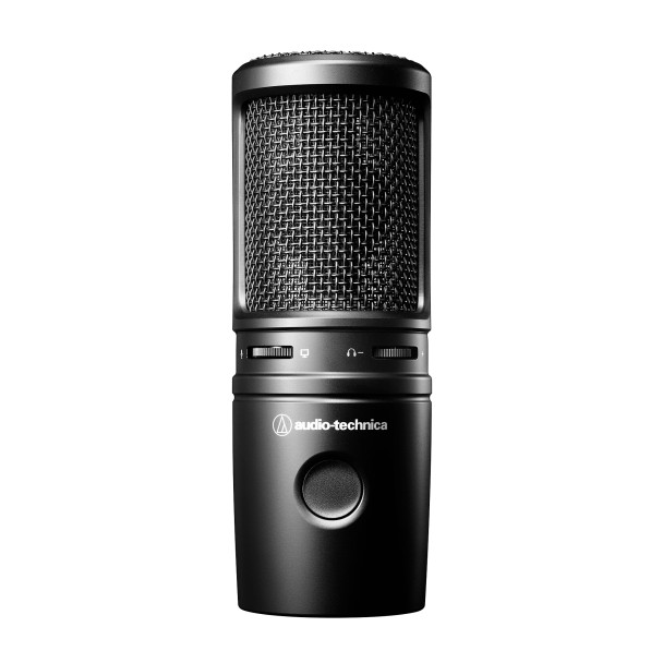 Audio-Technica AT2020USBX Cardioid Condenser USB Microphone, Black | AT2020USB-X
