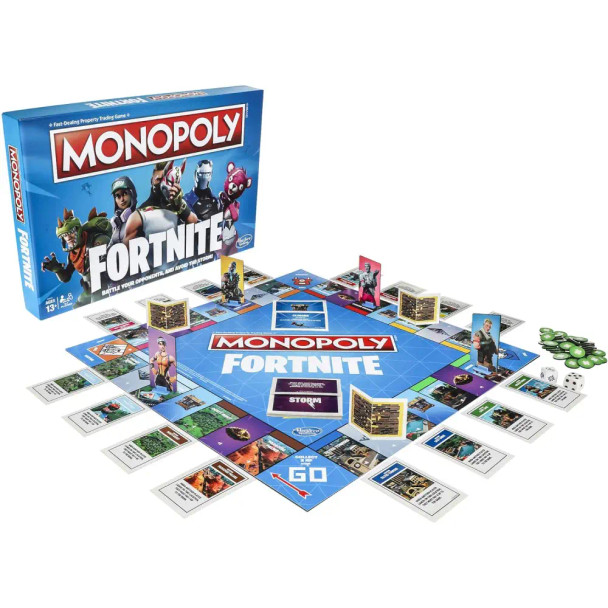Monopoly Fortnite Edition Board Game Inspired by Fortnite Video Game Ages 13 & Up | E6603
