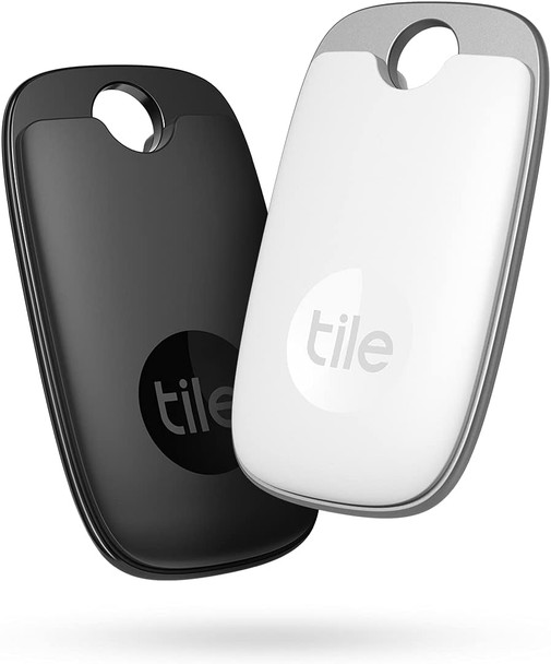 Tile Pro Powerful Bluetooth Tracker - Black/White | RE-51002 (2-Pack)