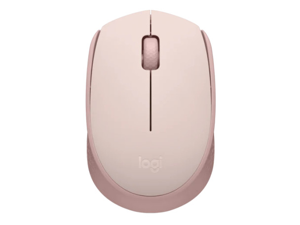 Logitech M170 Wireless Mouse for PC, Mac, Laptop, 2.4 GHz with USB Mini Receiver, Optical Tracking, 12-Months Battery Life, Ambidextrous - Rose | ‎910-006862