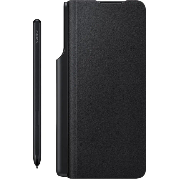 Samsung Galaxy Z Fold 3 Phone Case with S Pen, Protective Cover, Heavy Duty, Shockproof Smartphone Protector, US Version, Black | EF-FF92PCBEGUS