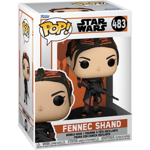 Funko Pop Star Wars The Mandalorian - Fennec Shand Vinyl Bobblehead | 54526