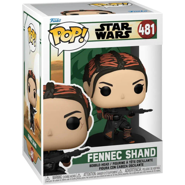 Funko POP Star Wars: Book of Boba Fett - Fennec Shand,Multicolor,4 inches| 60237