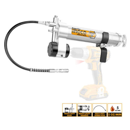 INGCO Grease Gun Attachment Only 400CC (Powertool Are Not Included) | CGULI2001