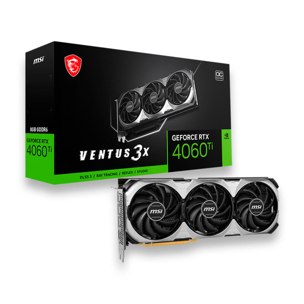 MSI Gaming GeForce RTX 4060 VENTUS 3X 8G OC | 912-V515-040