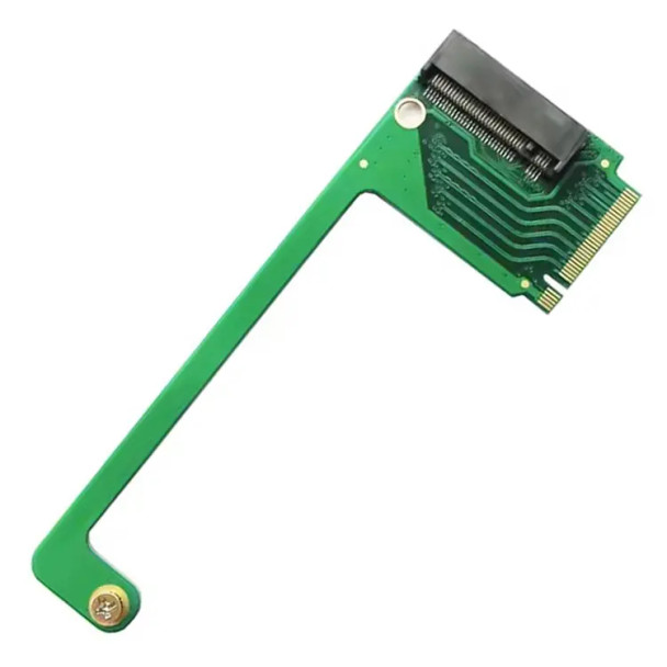 CY Card Adapter NVME M-Key Angled Extension SSD Upgrade Adapter | EP-022-2280MM