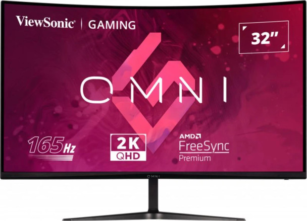 Viewsonic 32" 165Hz Curved QHD Gaming Monitor | VX3218C-2K