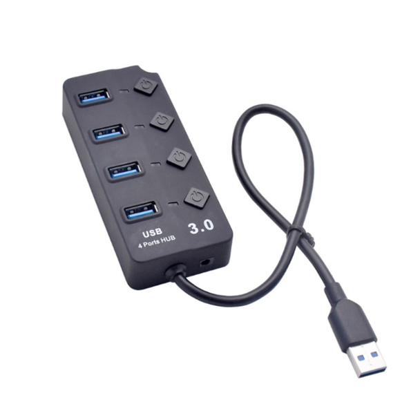 USB 3.0 Hub 4-Ports With Super Speed 5Gbps | 504