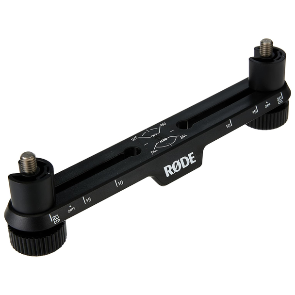 RODE Stereo Microphone Spacing Bar Mount | STEREOBAR