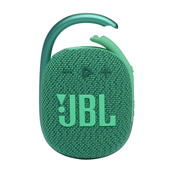 JBL Clip 4 Portable Bluetooth Speaker, Green | JBLCLIP4ECOGRNAM