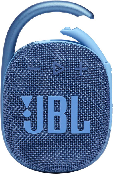 JBL Clip 4 Eco Ultra-Portable Waterproof Speaker -  Blue | JBLCLIP4ECOBLUAM