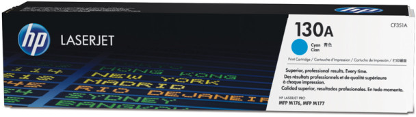 HP 130A Cyan Original LaserJet Toner Cartridge | CF351A