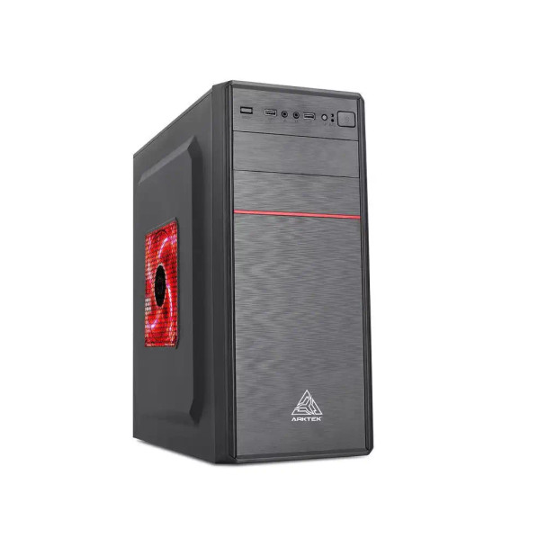 ARKTEK Full ATX Case with support for DVD + 230W PSU | AK-Z176-7