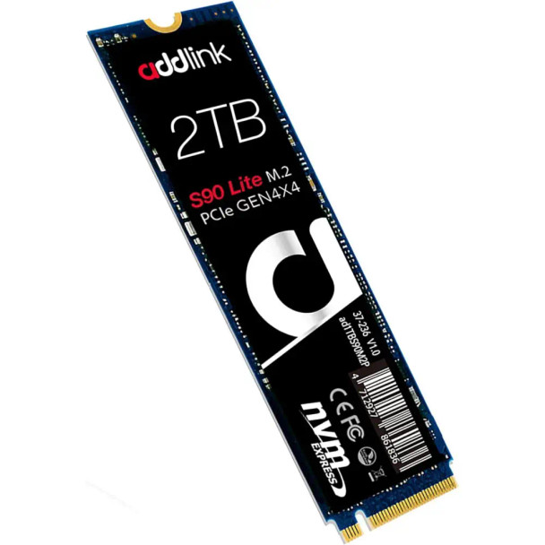 AAddlink SSD S90 Lite M.2 PCIe NVMe Gen4X4 2TB | ad2TBS90LTM2P