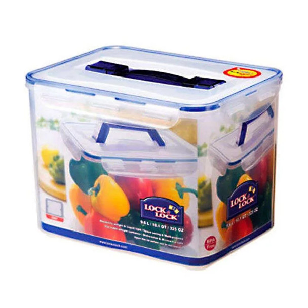 LocknLock 9.6L Classic Airtight Food Container with Handle | HPL885