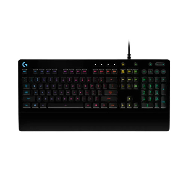 Logitech G213 Wired RGB Gaming Keyboard, Black | 920-008093