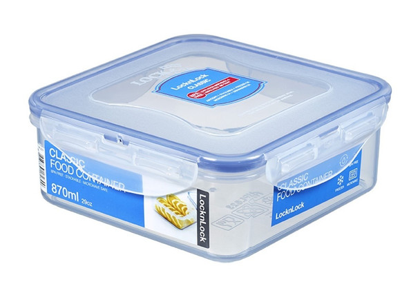 LocknLock 870ml Square Food Container | HPL823