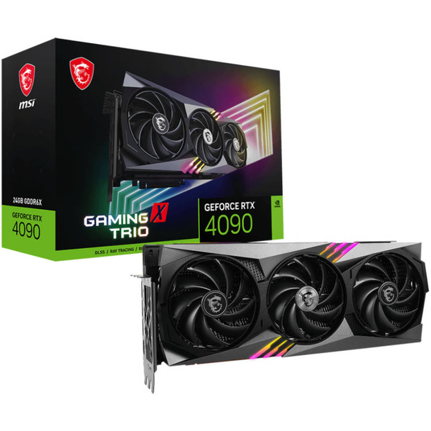 MSI GeForce RTX 4090 GAMING X TRIO 24GB Graphics Card | 912-V510-253