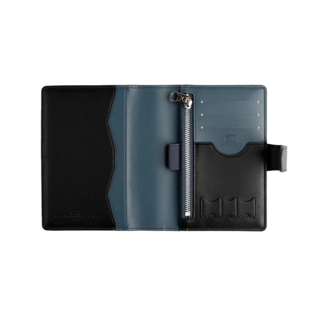 Green Lion Passport Pouch , Black | GNPASPOTPCHBK