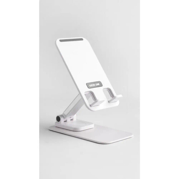 Green Lion Foldable Phone Holder - White | GNFLDPHLDRWH