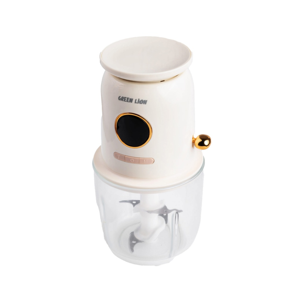 Green Lion Wireless Weighing Food Chopper 600mL 7.4V - White | GNWLFDCHOPWH