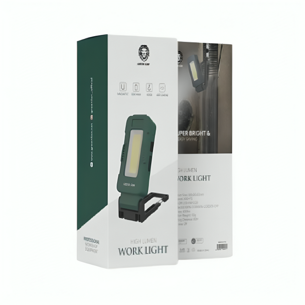 Green Lion High Lumen Work Light 1200mAh 400lm - Green | GNHLWLGTGN