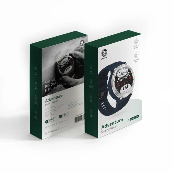 Green Lion Adventure Smart Watch - Blue | GNADSWBL
