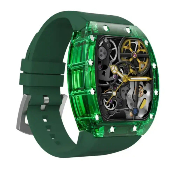 Green Lion Carlos Santos Smart Watch - Green | GNCRSTSWGN