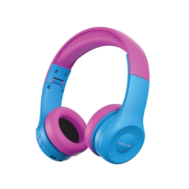 Green Lion Gk-100 Kid Headphone 1 - Blue/Pink | GN100KIDHPBLPK