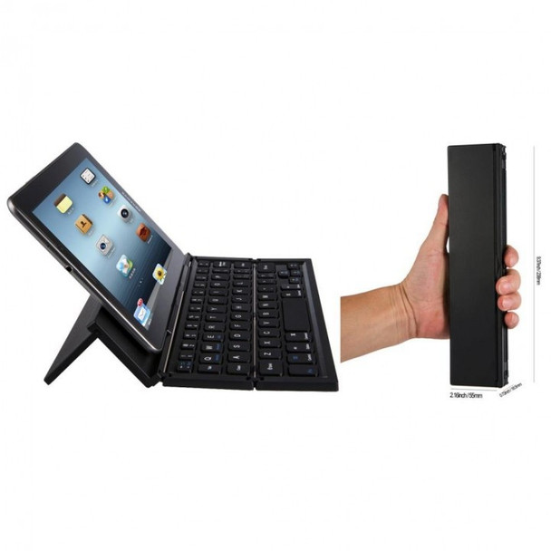 ZD038 - Universal Portable Mini Wireless Foldable Bluetooth Keyboard For Windows Android IOS PC