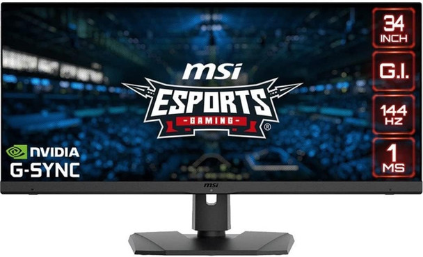 MSI OPTIX 34" Flat Gaming Monitor 3440X1440 | MPG341QR