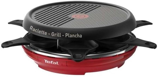 Tefal Colormania Raclette Grill - Red | RE12A512