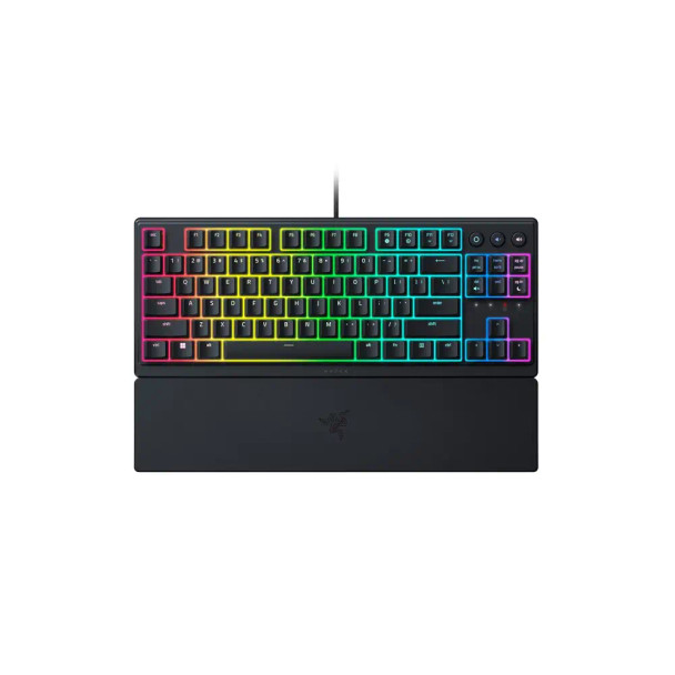 Razer Ornata V3 Tenkeyless - Low Profile Gaming Mechanical Membrane Wired Keyboard|RZ03-04880100-R3M1