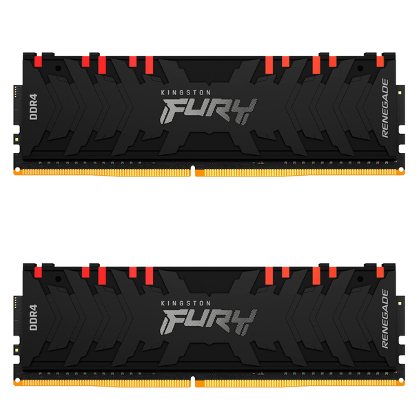 RAM Kingston FURY Renegade RGB 64GB (2x32GB) 3200MHz DDR4 CL16 Desktop Memory ( Kit of 2)