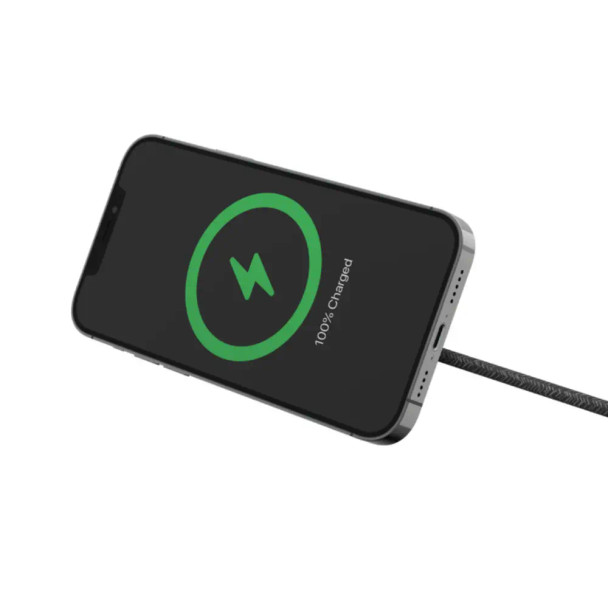 Belkin Portable Wireless Charger Pad with Official MagSafe Charging 15W,Black | WIA004BTBK