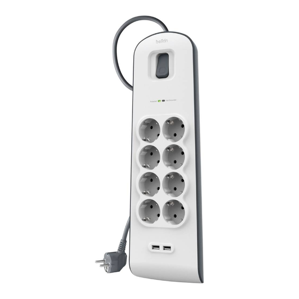 Belkin Surge Protection Power Strip | BSV804VF2M