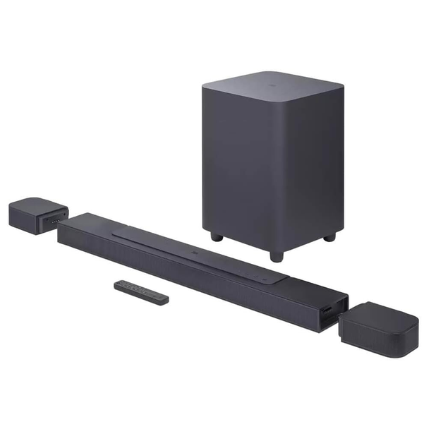 JBL Bar 700: 5.1-Channel soundbar with Detachable Surround Speakers and Dolby Atmos | BAR700PROBLKAM